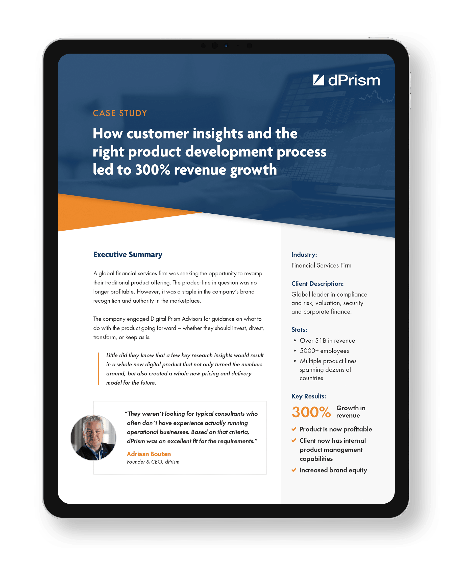 dPrism_Financial CS - LP iPad_v1_07-21-21 -innovating-for-customer
